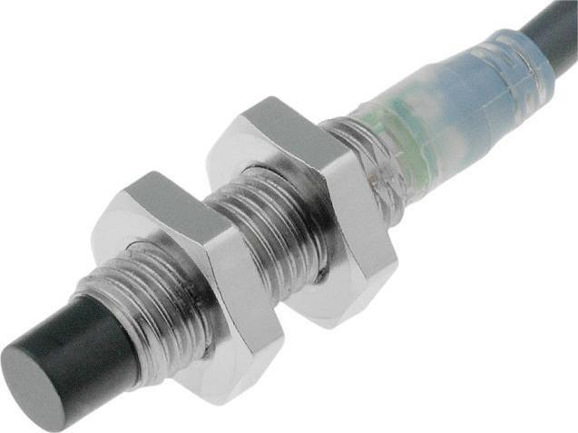 Produktbild Omron Industrial Automation Induktiver Sensor 4mm Schliesserkontakt (im Normalzustand geöffn.) 200mA