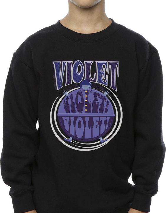 Image du produit Willy Wonka & the Chocolate Factory - Sweat VIOLET TURNING VIOLET - Garçon (128)