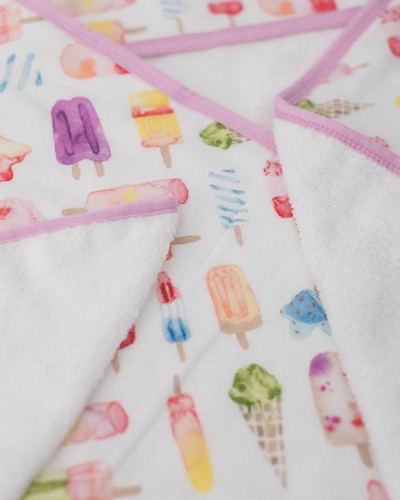 Image du produit little unicorn Ensemble de serviettes à capuche