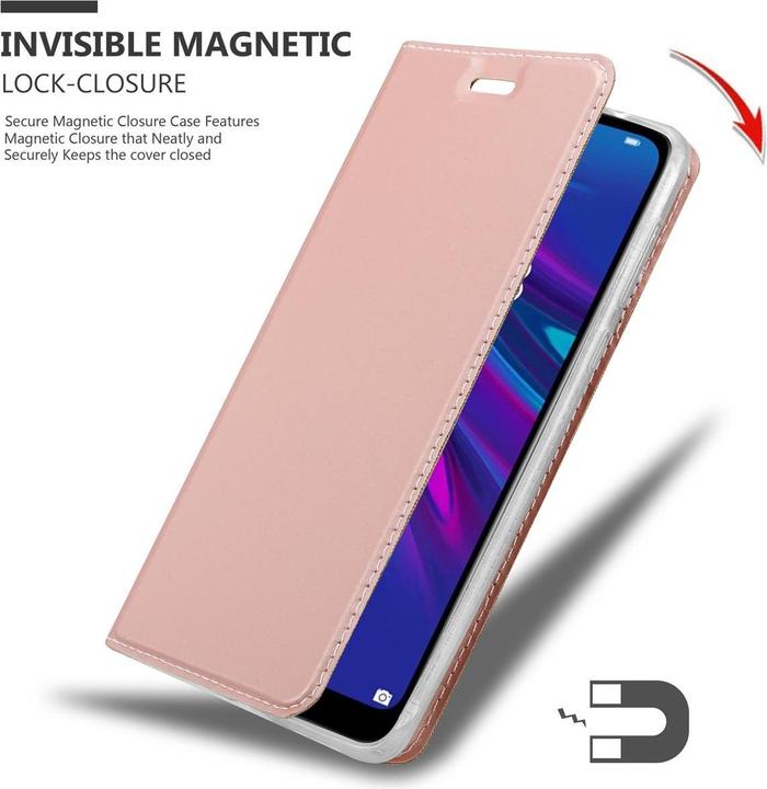 Immagine prodotto Cadorabo Copertina in stile libro di classe (Huawei Y6 (2019))