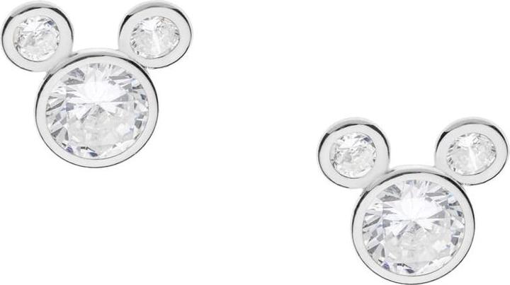Immagine prodotto Disney Orecchini con borchie Mickey Mouse, argento 925 (Argento 925)