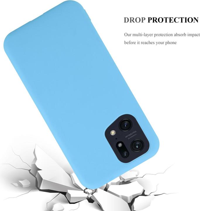 Image du produit Cadorabo TPU Candy Housse pour Oppo FIND X5 PRO (Oppo Find X5 Pro)