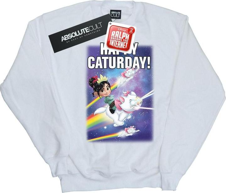 Disney Wreck It Ralph Happy Caturday Sweatshirt