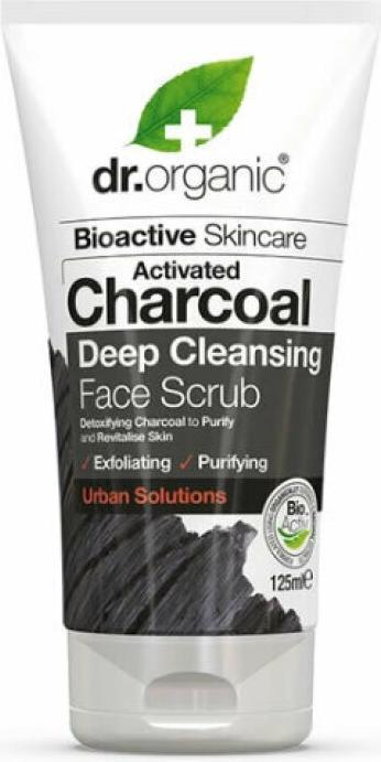 Actual product image Dr. Organic BIOACTIVE ORGANIC deep cleansing face scrub 125 ml (Exfoliation, 125 ml)