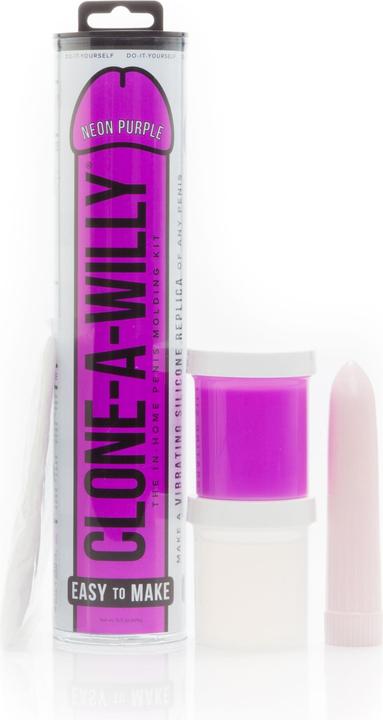 Actual product image Clone A Willy Neon Purple