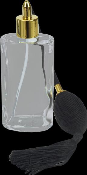 Immagine prodotto Bottiglia in vetro trasparente, ovale, con pompa a sfera, per 100 ml (100 ml)