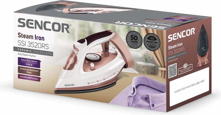 Image du produit Sencor SSI 3520RS fer (3100 W, 170 g/min)