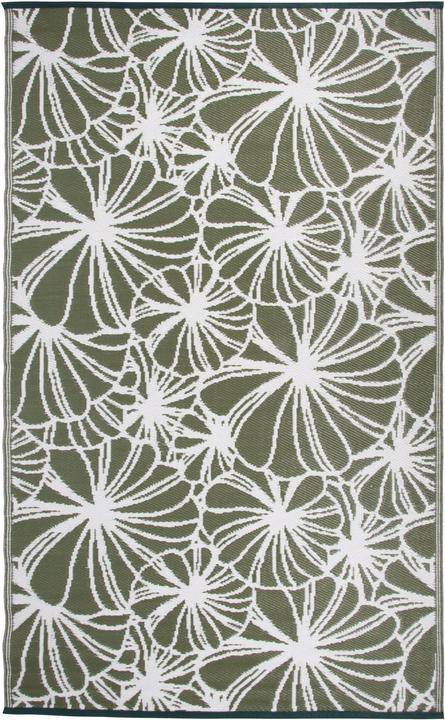 Esschert Design Tapis 240 x 150 cm motif fleurs (151,5 x 241 cm)