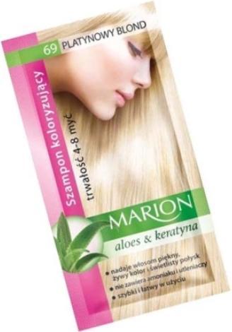 Actual product image Marion Shampoo Colouring 4-8 Wash 69 Platinumonde 40Ml (40 ml, Liquid shampoo)