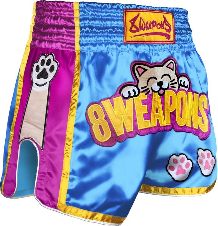 8Weapons 8 WEAPONS Muay Thai Shorts - Meow Thai XXL (XXL)
