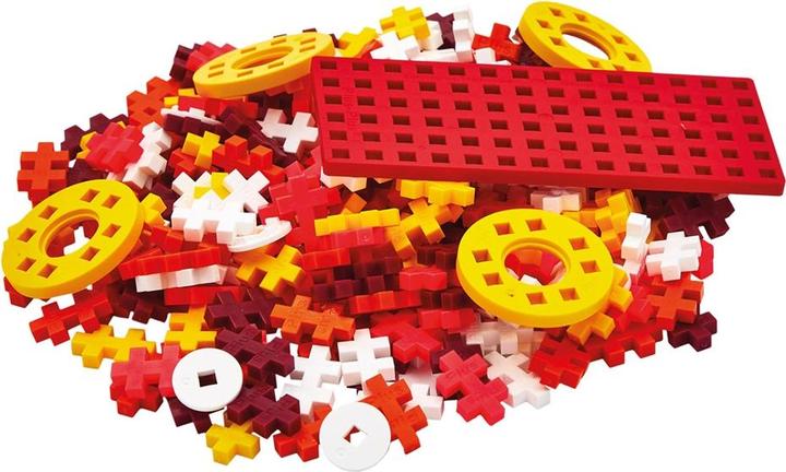 Produktbild Plus-Plus Kreativ Bausteine Auto Feuer