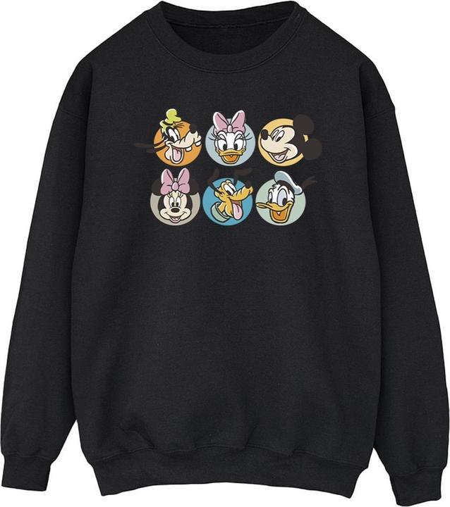 Disney Mickey Mouse And Friends Faces Sweatshirt (XL)