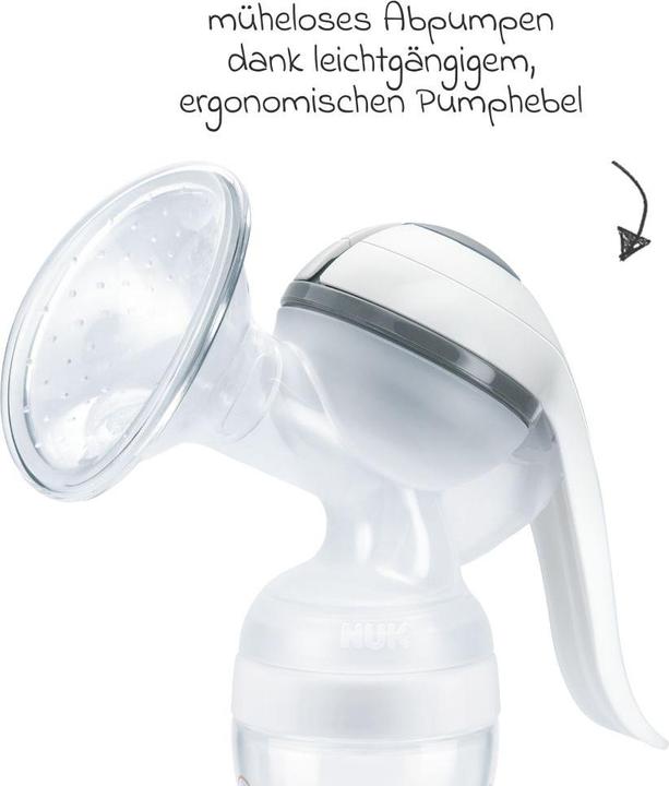 Produktbild NUK Milchpumpen Hand-Milchpumpe Perfect Match