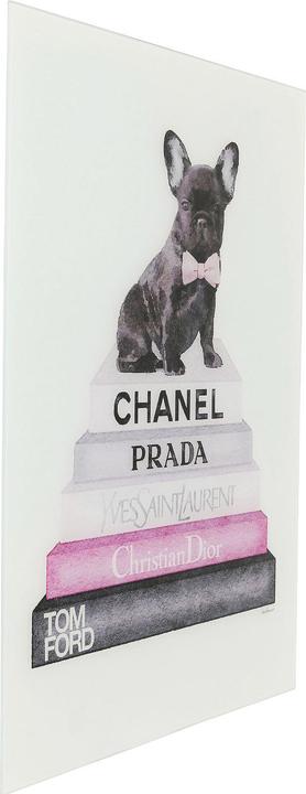 Produktbild Kare Design Bild Glas Fashion Dog 80x60cm (60 x 80 cm)