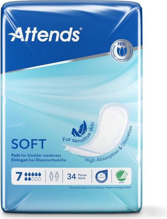 Attends Soft 7 Einlagen (34 x)