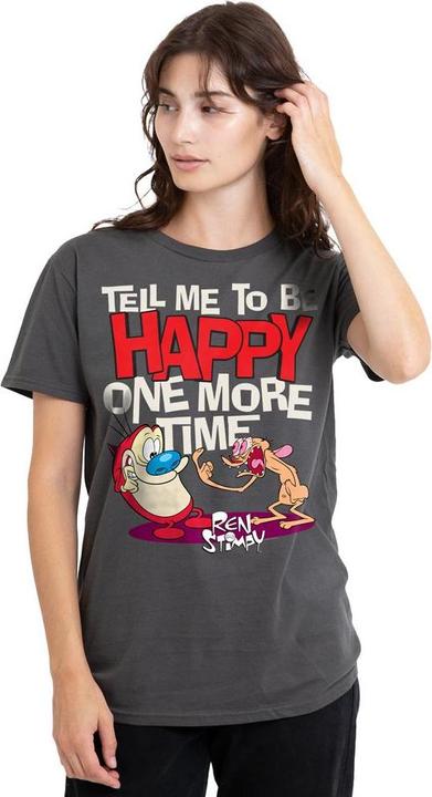 Produktbild Ren & Stimpy Tell Me To Be Happy TShirt (XL)