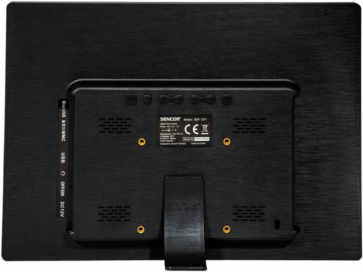 Actual product image Sencor SDF 1731BK (13", 1280 x 800 pixels)
