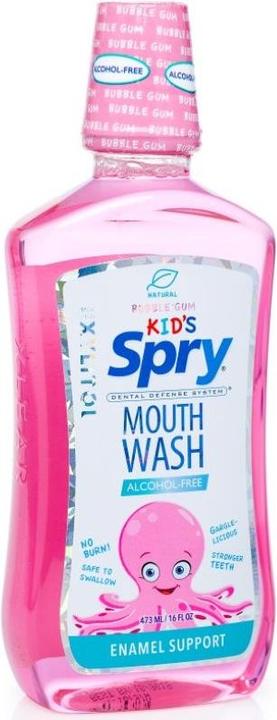 Spry Kinder Mundwasser Kaugummi mit Xylitol alkoholfrei (473 ml, Mundspülung)