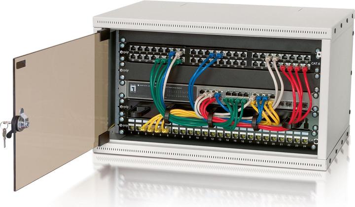 Actual product image Triton 19 Wall cabinet, 12U (10.87 RU, 19 inch rack)