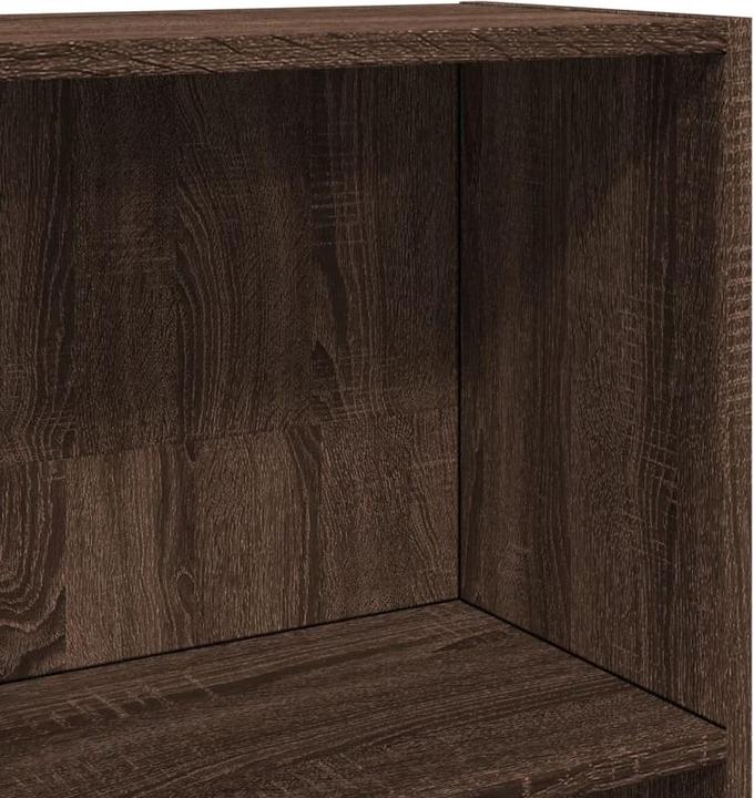 Produktbild VidaXL Bücherregal Regal Standregal Büroregal Aktenregal Braun Eichen-Optik (80 x 24 x 176 cm)