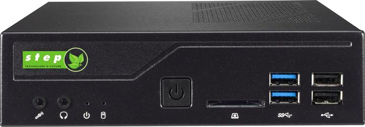 Produktbild Step PC Micro DS6010 inkl. Windows 11 Pro (6-Kern i5-10400 H410 8GB 256GB NVMe SSD 1x DP 1x HDMI) (8 GB, 256 GB)