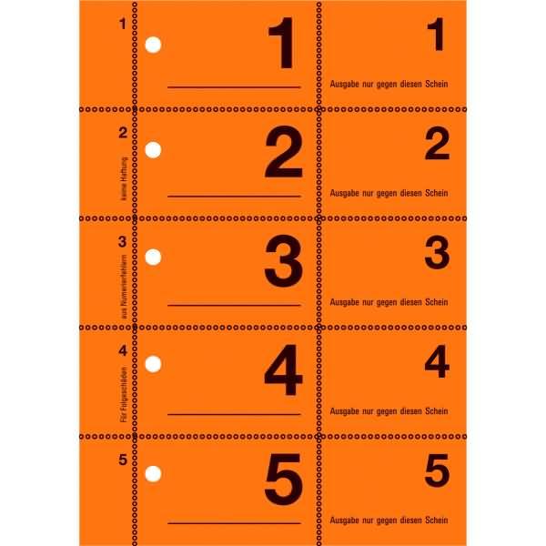 Actual product image Avery Cloakroom numbers (100 x)