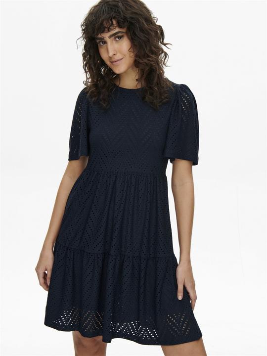 Produktbild JdY Broderie Anglaise Kleid mit kurzen Ärmeln (XS)