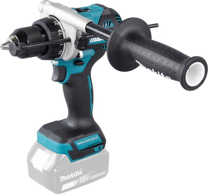 Actual product image Makita DHP492ZJ LXT 18V Schlagbohrschrauber exkl. Akkus und Ladegerät in Mbox (Rechargeable battery operated)