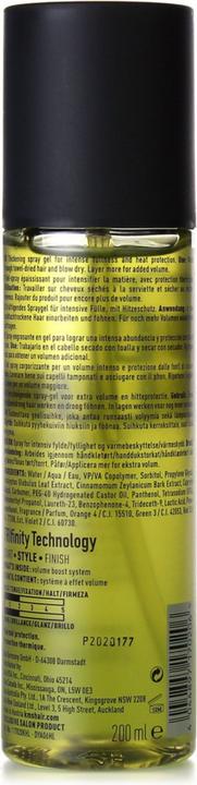 Nutritional values and ingredients KMS California Add Volume (200 ml)
