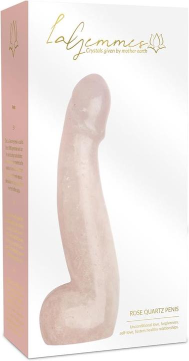 Produktbild La Gemmes Rosenquarz Penis