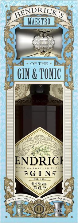 Hendrick's Gin und Jigger (1 x 70 cl)