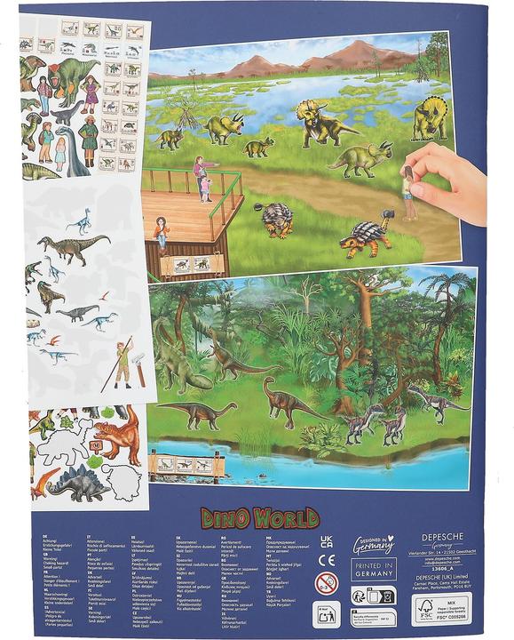Actual product image Magni DEPESCHE Create your DINO ZOO