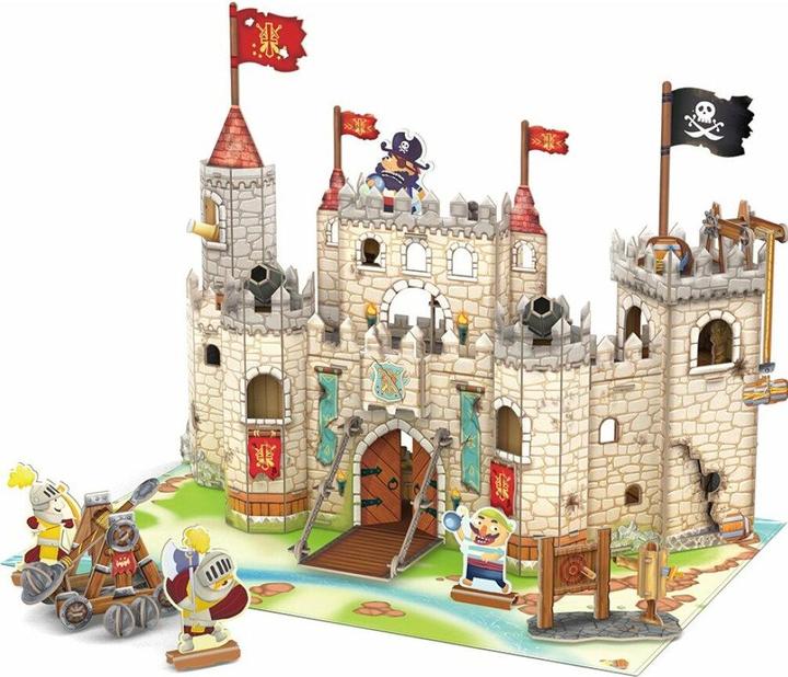 Actual product image Cubicfun CUBIC FUN 3D Jigsaw "Pirate Castle" (183 pieces)