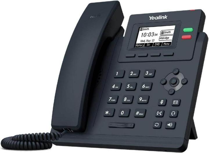 Actual product image Yealink SIP-T31W WiFi telephone, s napájecím adaptérem