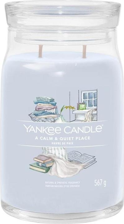 Actual product image Yankee Candle Duftkerze Calm & Quiet Place Signature Large Jar