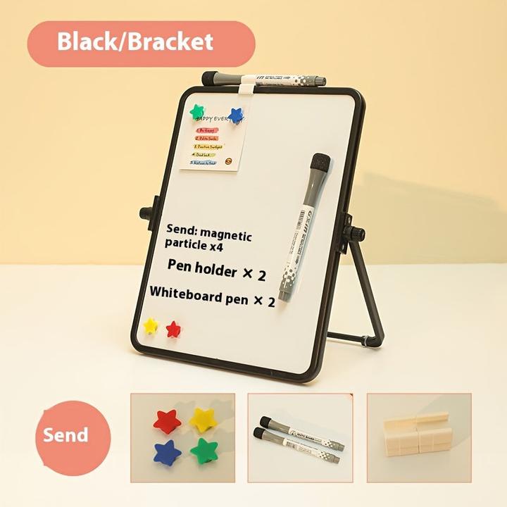 Produktbild Activity Board 1pc Doppelseitiges magnetisches Whiteboard mit Ständer, ABS-Material, Framelink bewegliches (28 cm)