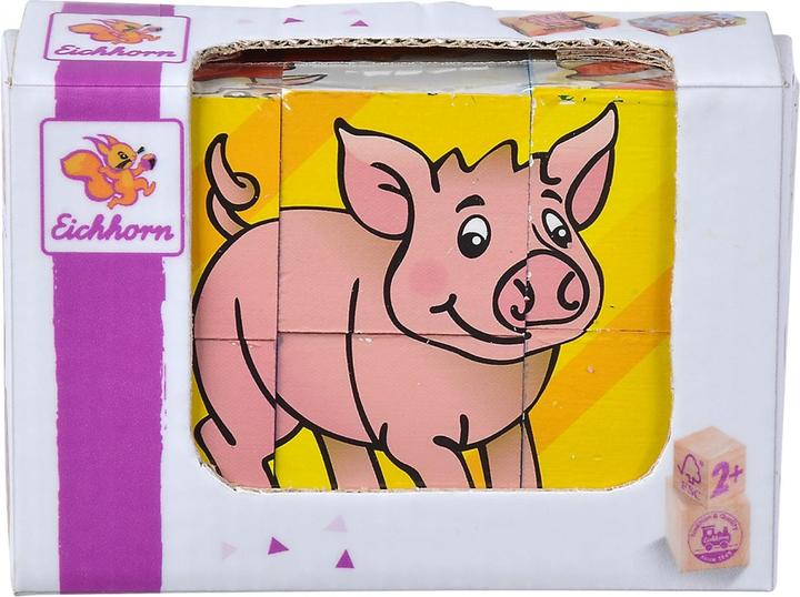 Produktbild Eichhorn Block-Puzzle (6 Teile)
