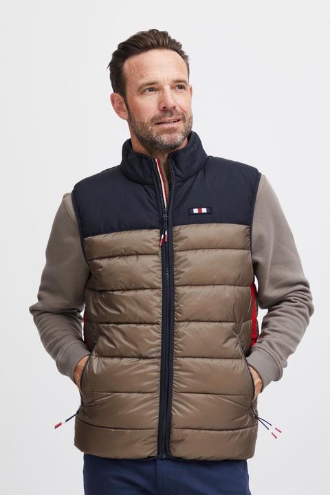 Actual product image FQ1924 FQVinncent 2 colour padded waistcoat - Waistcoat Otw - 21900507 (XXL)