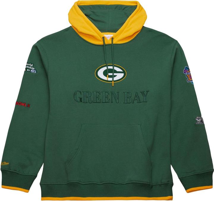 Produktbild Mitchell & Ness Fleece Hoody - ORIGINS Green Bay Packers XXL (XXL)