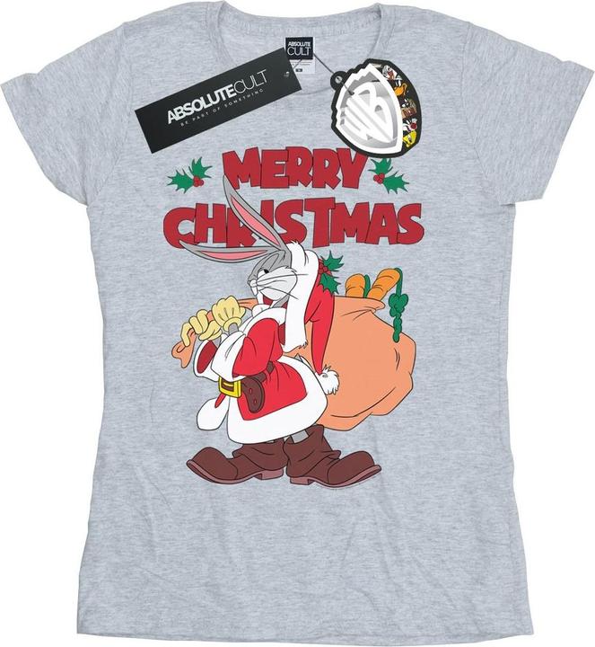 Looney Tunes Santa Bugs Bunny TShirt (XL)