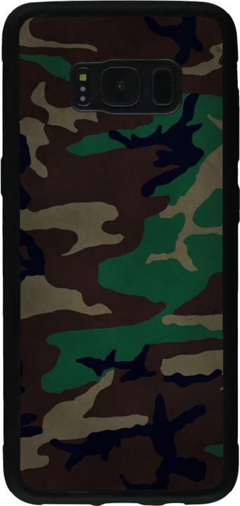 Actual product image PhoneLook Coque Silicone rigide noir Camouflage 3 (Samsung Galaxy S8)