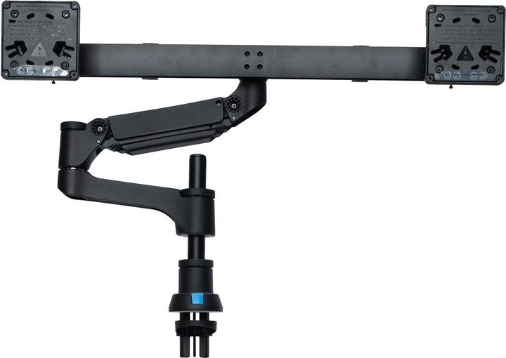 Produktbild R-Go Tools Caparo 4 R-Go Caparo Smartbar Monitorarm, mit Gasfeder, schwarz, Klemme, 12 kg, 76,2 cm ( (Tisch, 30")