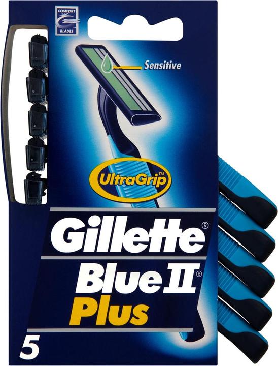 Actual product image Gillette Disposable razor Blue II Plus 5er