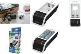 Produktbild Ansmann Comfort Mini Ladegerät inkl. 2 AA Mignon Akkus 2100 mAh (1 Stk., AA, AAA, 2100 mAh, Ladegerät inkl. Akku)