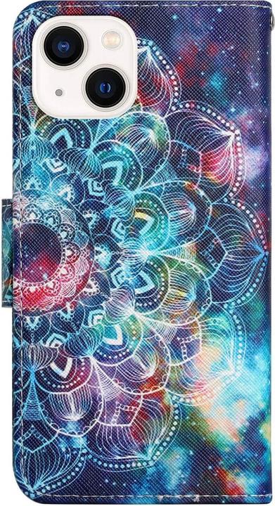 Produktbild Cover-Discount iPhone 14 - Leder Etui Hülle Mandala (Apple iPhone 14)