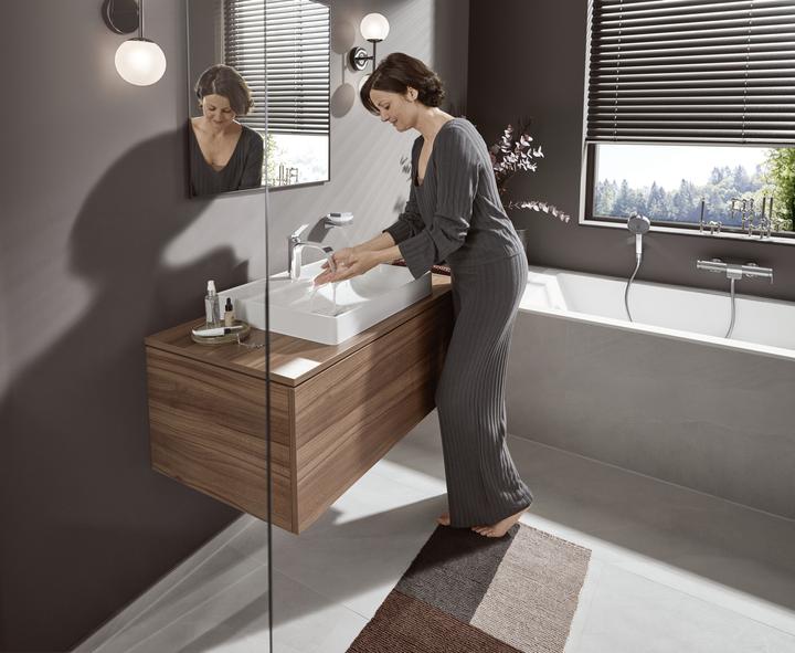 Actual product image hansgrohe HG Soap holder AddStoris wall mounting chrome