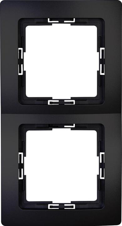 Produktbild Kopp Rahmen Abdeckung Paris Schwarz (matt) 402550011