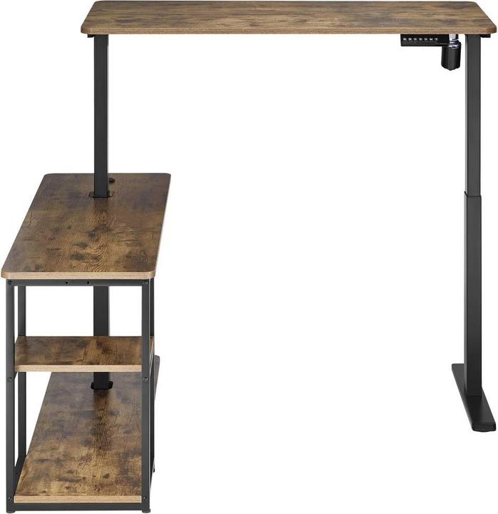 Produktbild SpeaKa Professional Schreibtisch höhenverstellbar, elektrisch, 120 x 60 cm, Stehpult