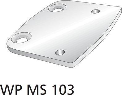 Burg Wächter WPMS103 Plate component for winProtec