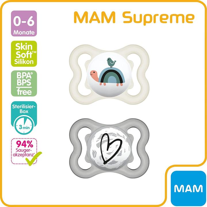 Produktbild MAM Supreme (2 x, ab Geburt)